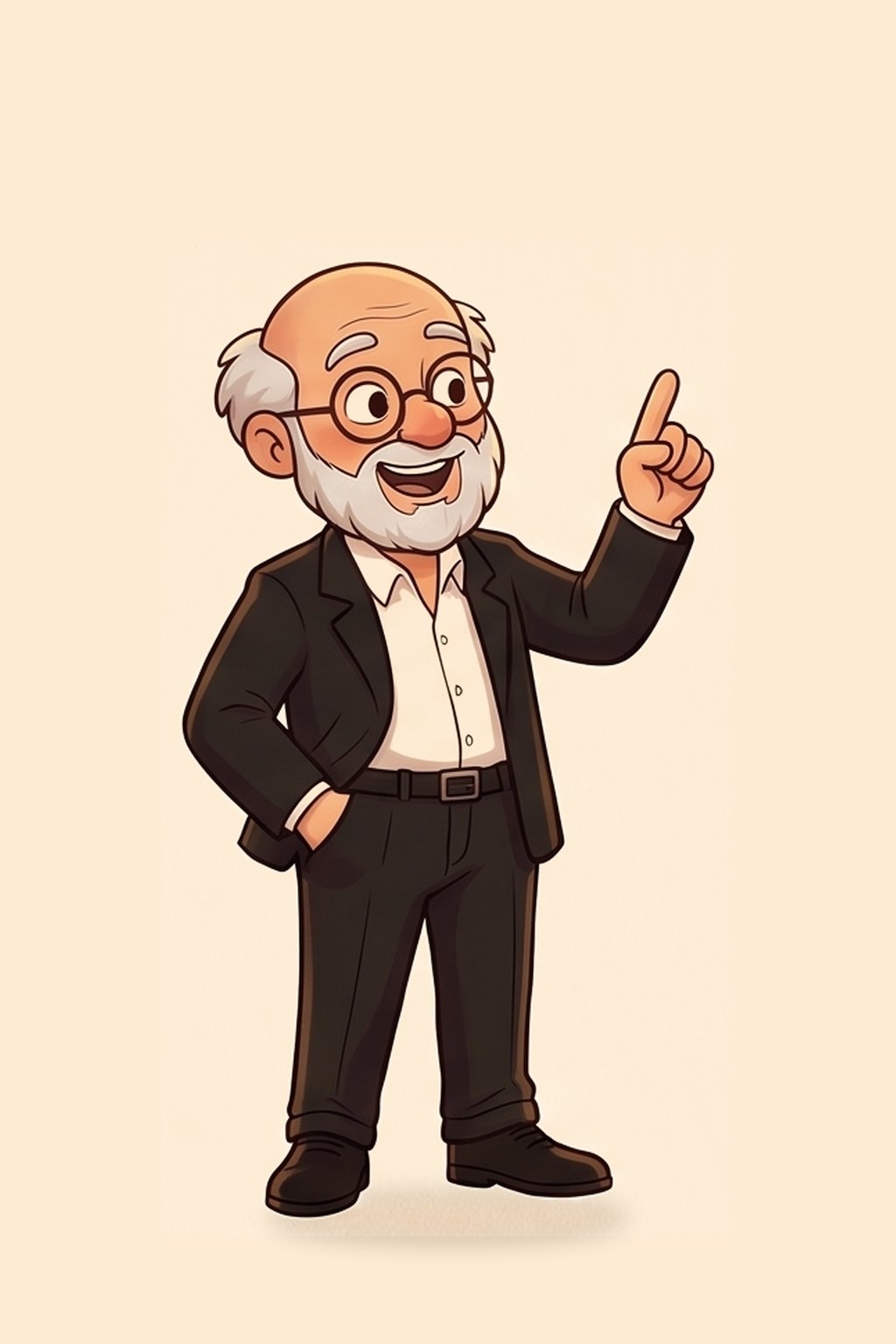 The Professor raising a finger: one more thing